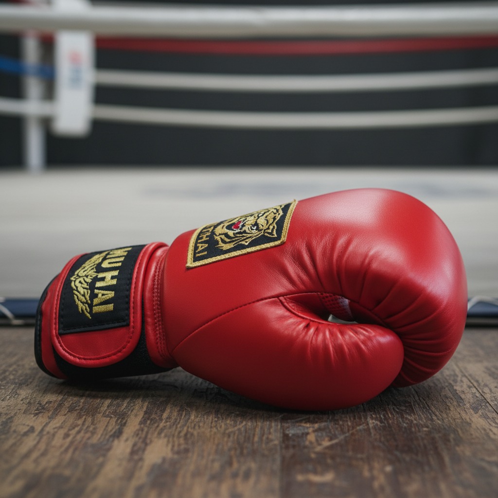 un guantone di muay thai